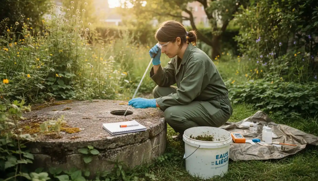Analyse des micro-organismes présents dans les fosses septiques à Liège