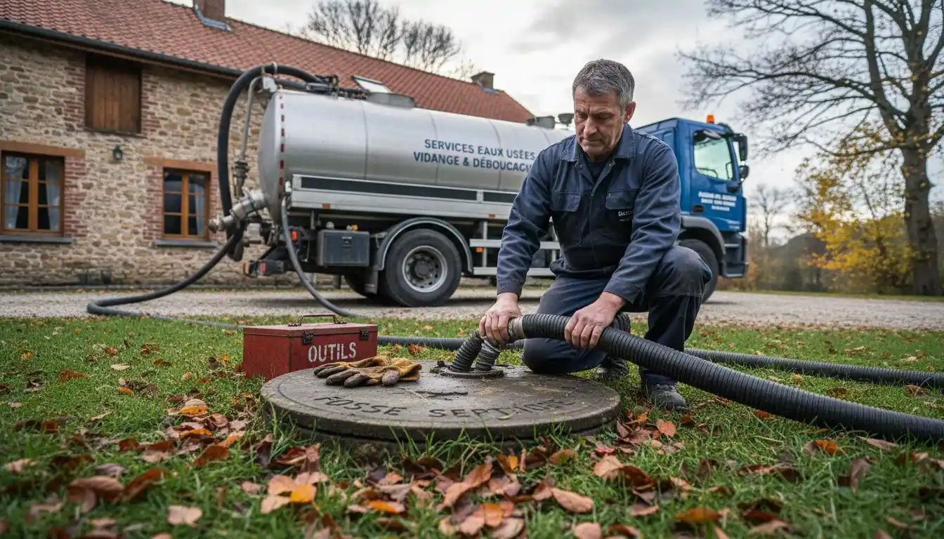 Cycle de vidange fosse : Sécurité, fréquence et coût en Belgique