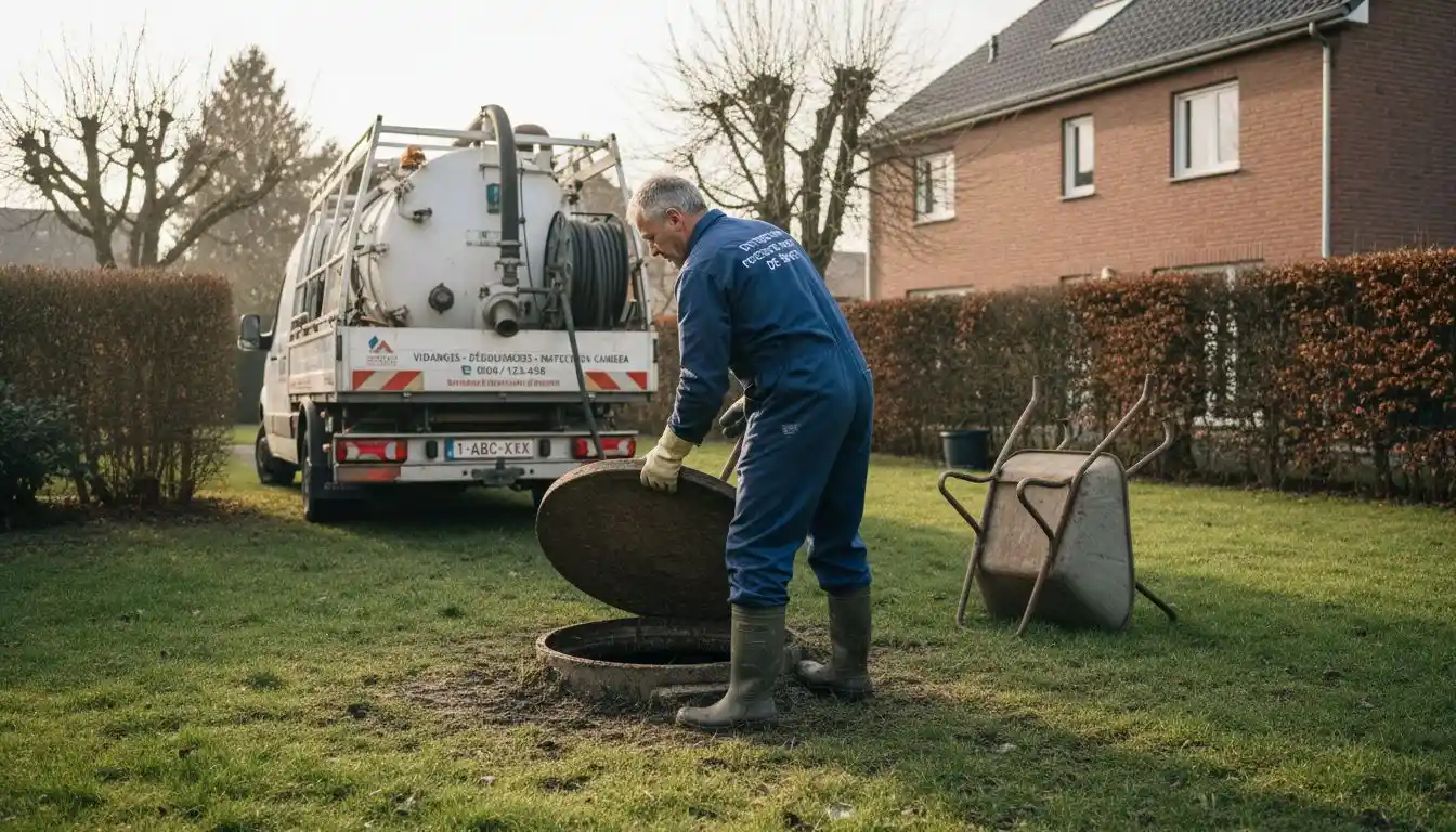Rôle de la vidange pour un assainissement durable en Belgique